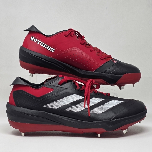 Adidas Adizero Impact PE Rutgers NCAA Baseball Cleats Men’s Size 11.5 JR3048 New main image 5